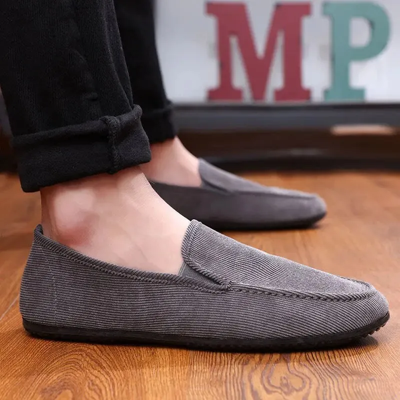 Men’s Comfortable Corduroy Loafers | Ideal for All Seasons
