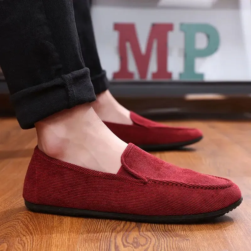 Men’s Comfortable Corduroy Loafers | Ideal for All Seasons