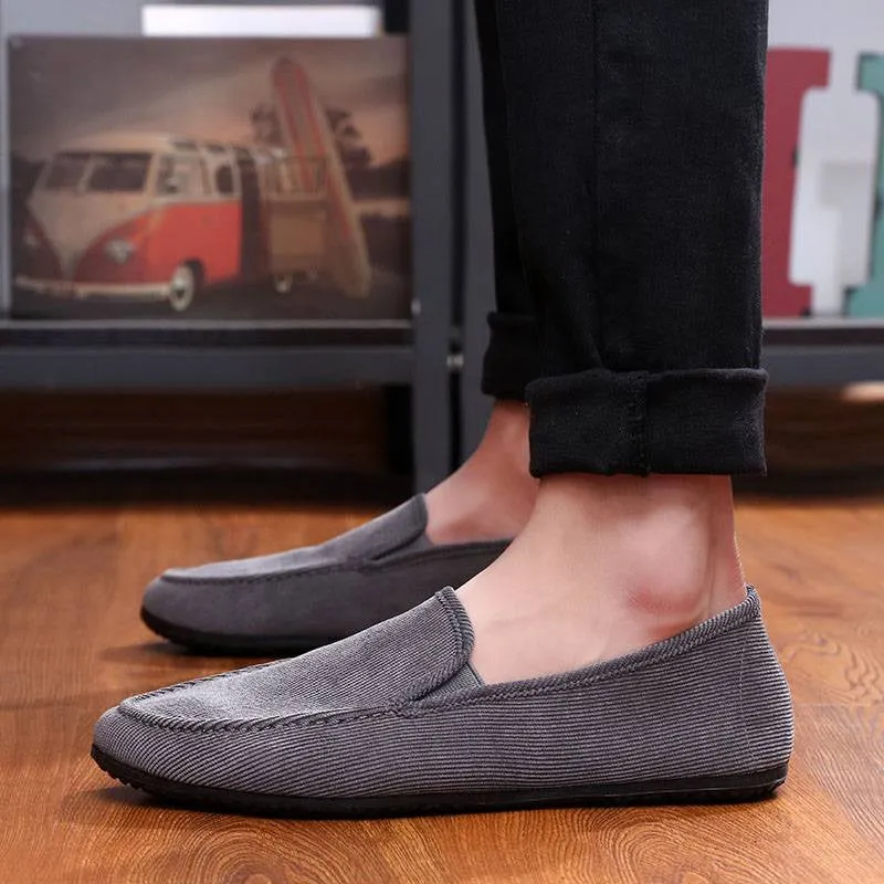 Men’s Comfortable Corduroy Loafers | Ideal for All Seasons