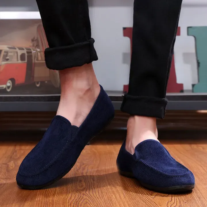 Men’s Comfortable Corduroy Loafers | Ideal for All Seasons