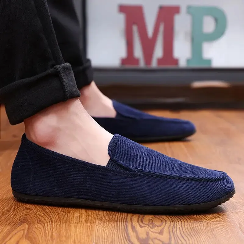 Men’s Comfortable Corduroy Loafers | Ideal for All Seasons
