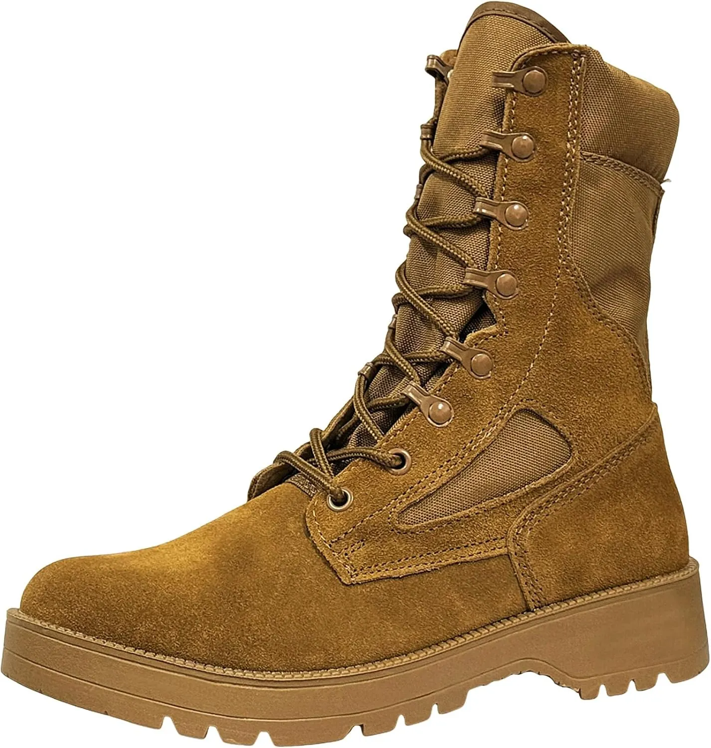 Mens Military Tactical Boots Man Lace Up Hiking Work Army Boots Outdoor Men Combat Shoes