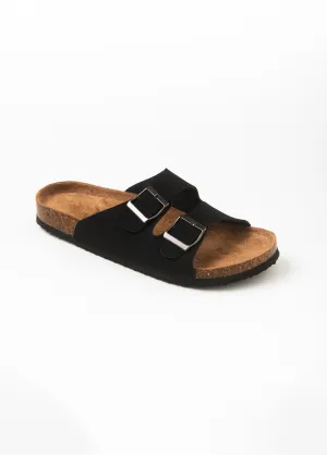 Men's mules with ergonomic sole and straps
