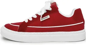 Men's Skate Lightweight Low Top Canvas Sneakers Breathable Flat Walking Shoes