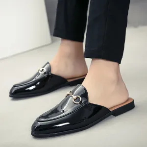 Men’s Stylish Vegan Leather Loafers with Buckle | Eco-Friendly Materials