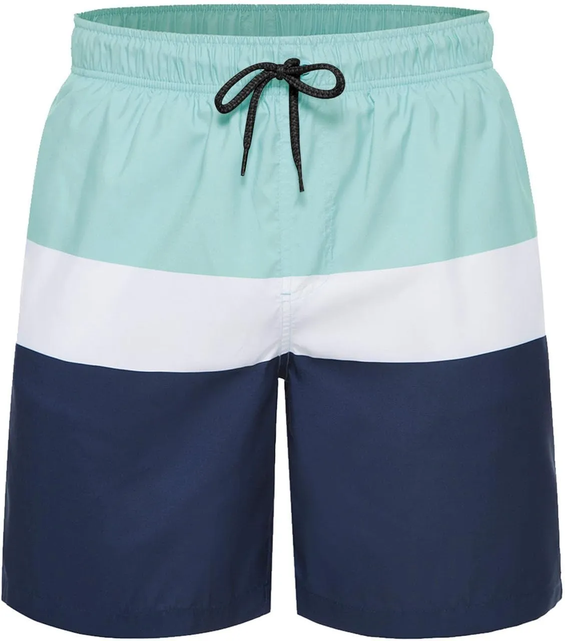 Men's Swim Trunks Quick Dry Bathing Suit Short Fashion Tether Pocket Board Short Pant Swimwear Bathing Suits Funny