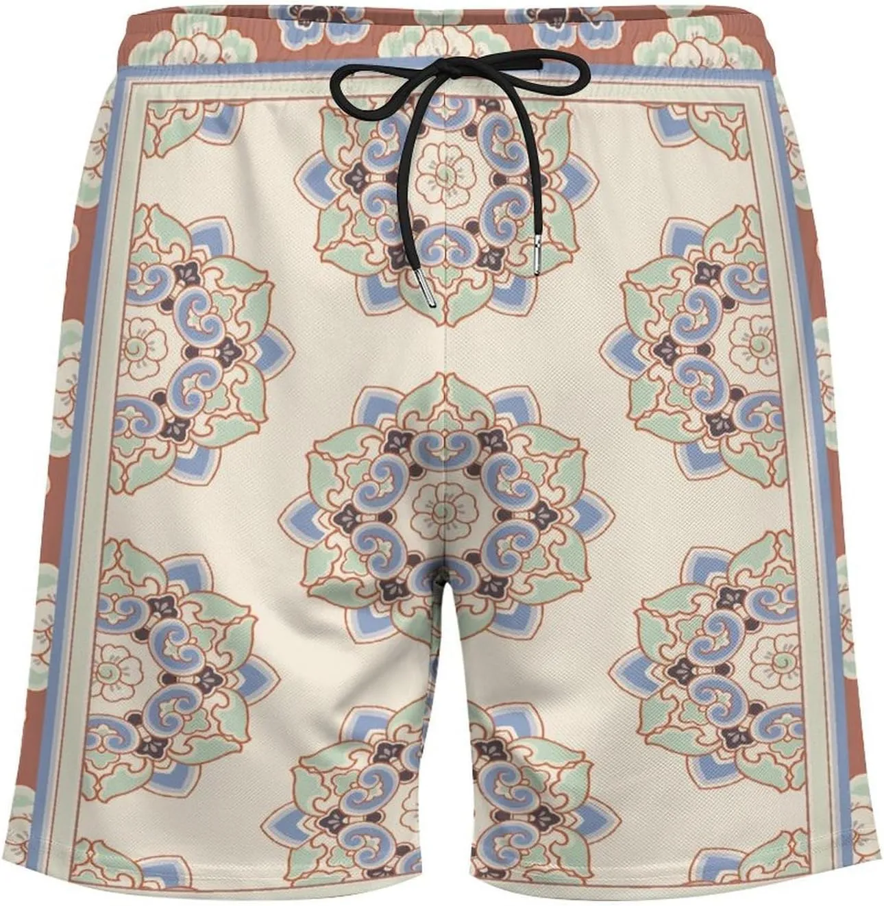 Mens Swim Trunks with Compression Liner Bathing Suits Beach Shorts Swim Shorts Men Swim Trunks