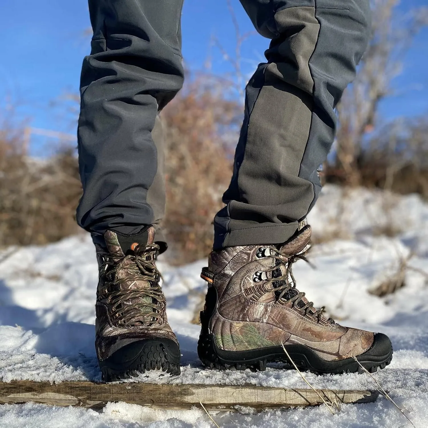 Men's Thermator Mid-Rise Waterproof Hiking Boots Trekking Outdoor Boots