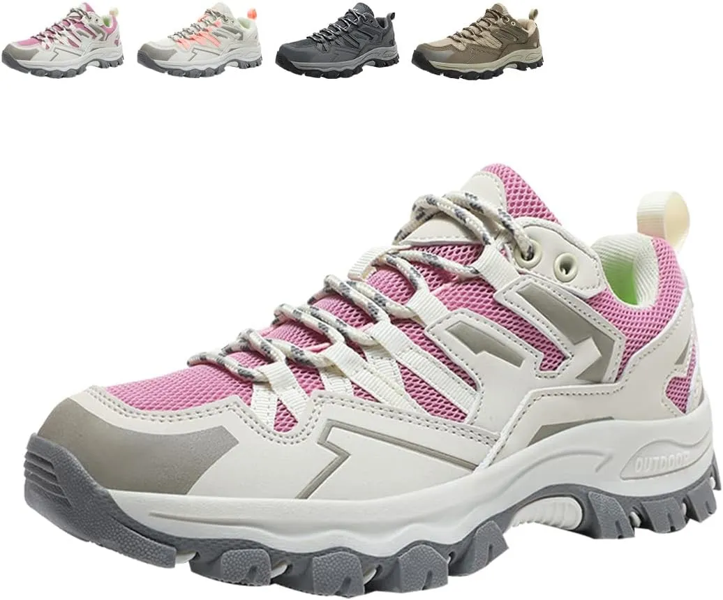 Men's Women Hiking Shoes Breathable Mesh Athletic Outdoor Trekking Shoes