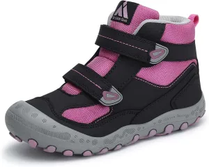 Mishansha Kids Water Resistant Hiking Boots, Boys Girls Anti Collision Anti-Skid Athletic Outdoor Adventure Trekking Shoes