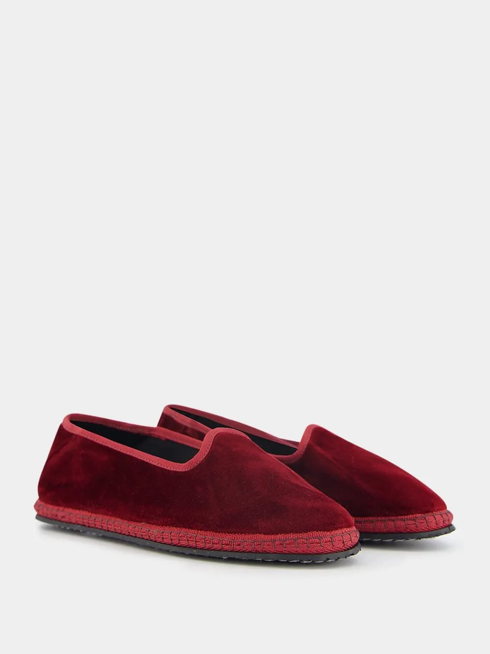 Modigliani Burgundy Slippers