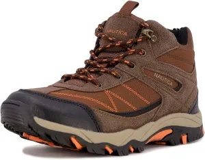 Nautica Kids Work Chukka Boot Youth Casual/Dress Bootie Hiking Boots Ankle High Outdoor Trekking Shoes |Boys - Girls| (Little Kids/Big Kids)