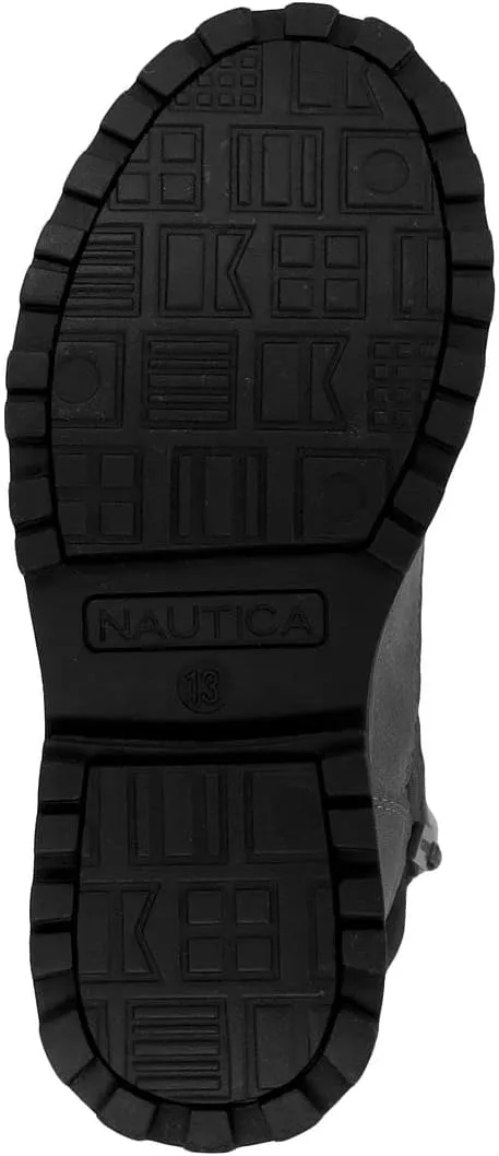 Nautica Kids Work Chukka Boot Youth Casual/Dress Bootie Hiking Boots Ankle High Outdoor Trekking Shoes |Boys - Girls| (Little Kids/Big Kids)