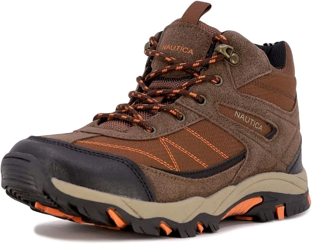 Nautica Kids Work Chukka Boot Youth Casual/Dress Bootie Hiking Boots Ankle High Outdoor Trekking Shoes |Boys - Girls| (Little Kids/Big Kids)