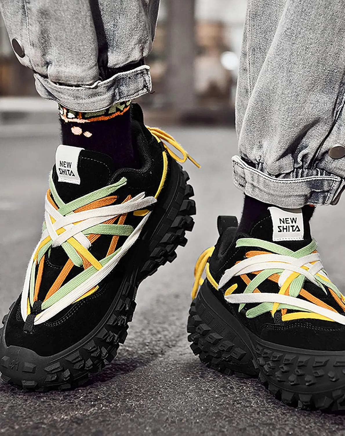 Niepce Inc Streetwear Low Top Men's Fashion Sneakers