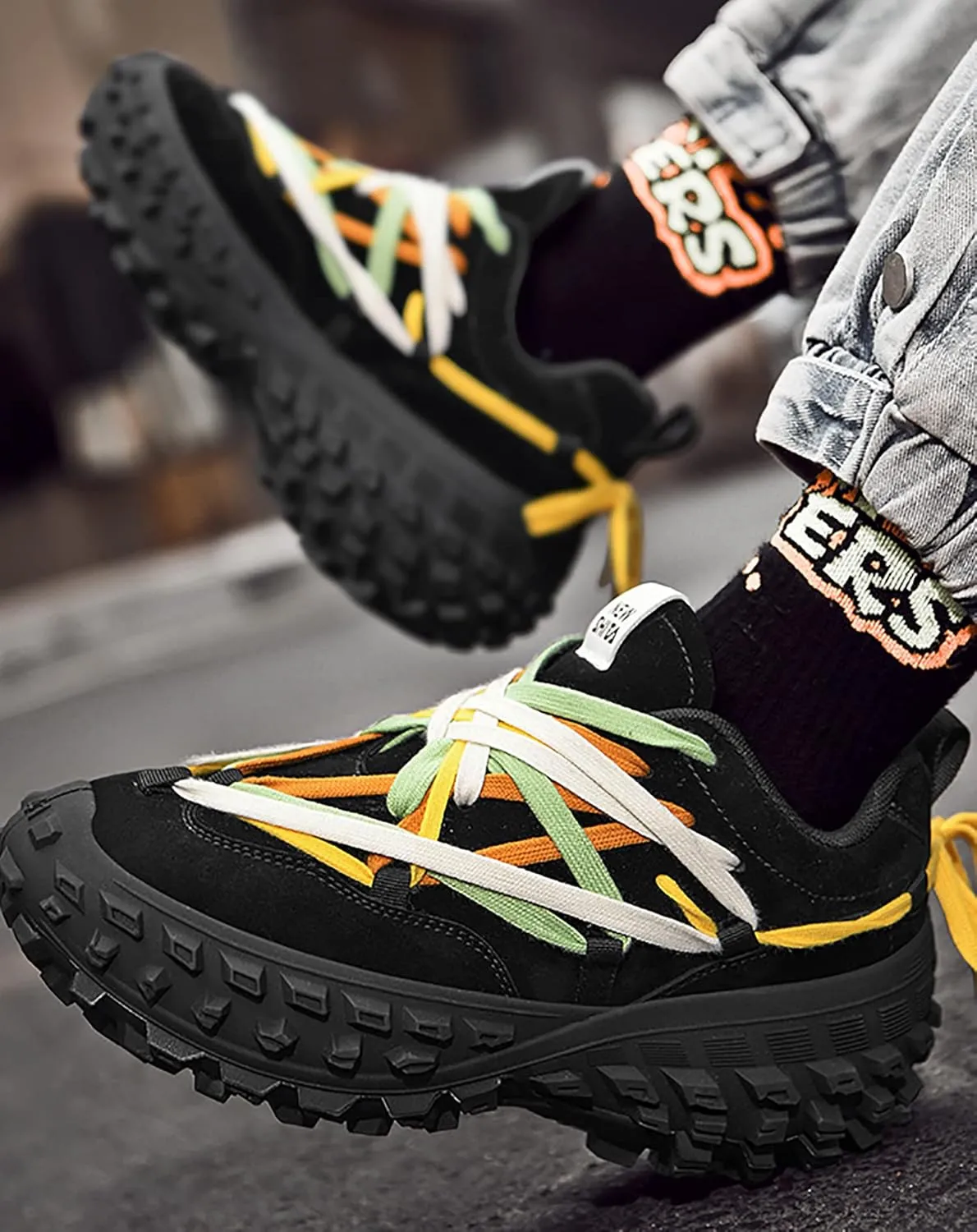 Niepce Inc Streetwear Low Top Men's Fashion Sneakers