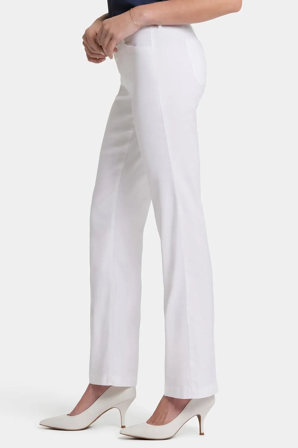 NYDJ Women's Trouser Pants In Stretch Linen
