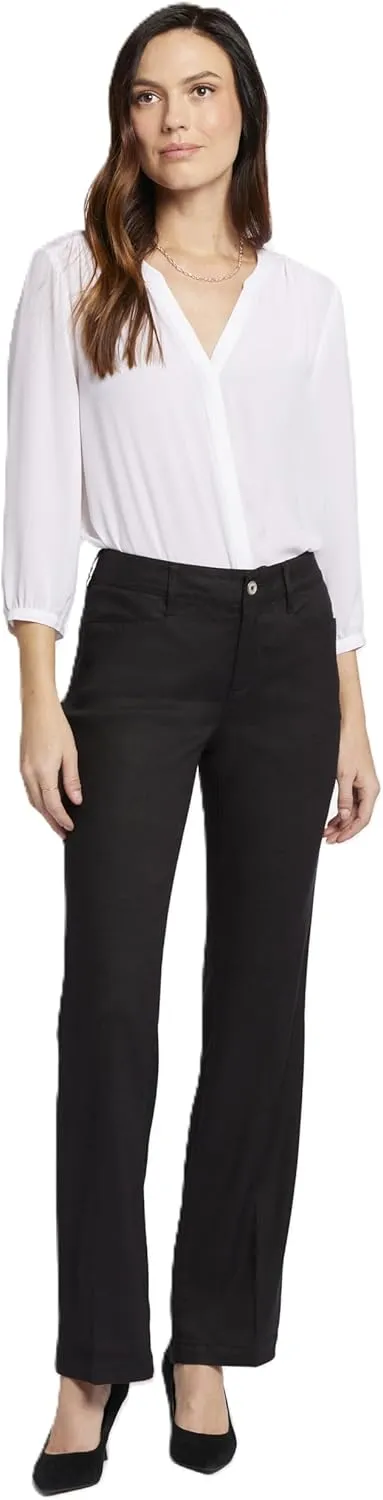 NYDJ Women's Trouser Pants In Stretch Linen
