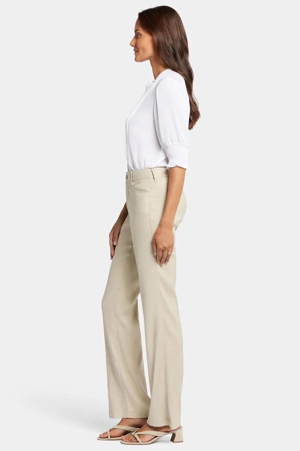 NYDJ Women's Trouser Pants In Stretch Linen