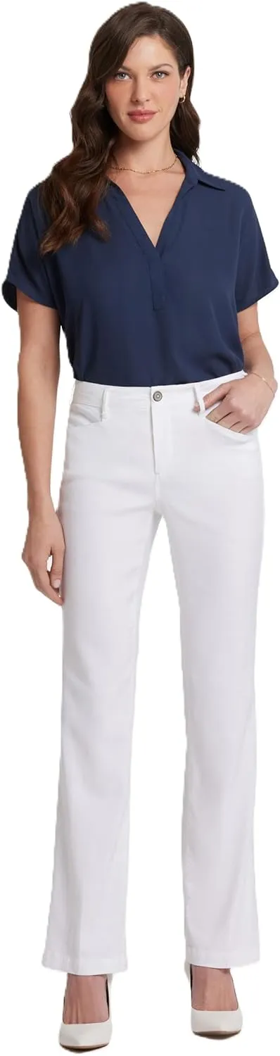 NYDJ Women's Trouser Pants In Stretch Linen