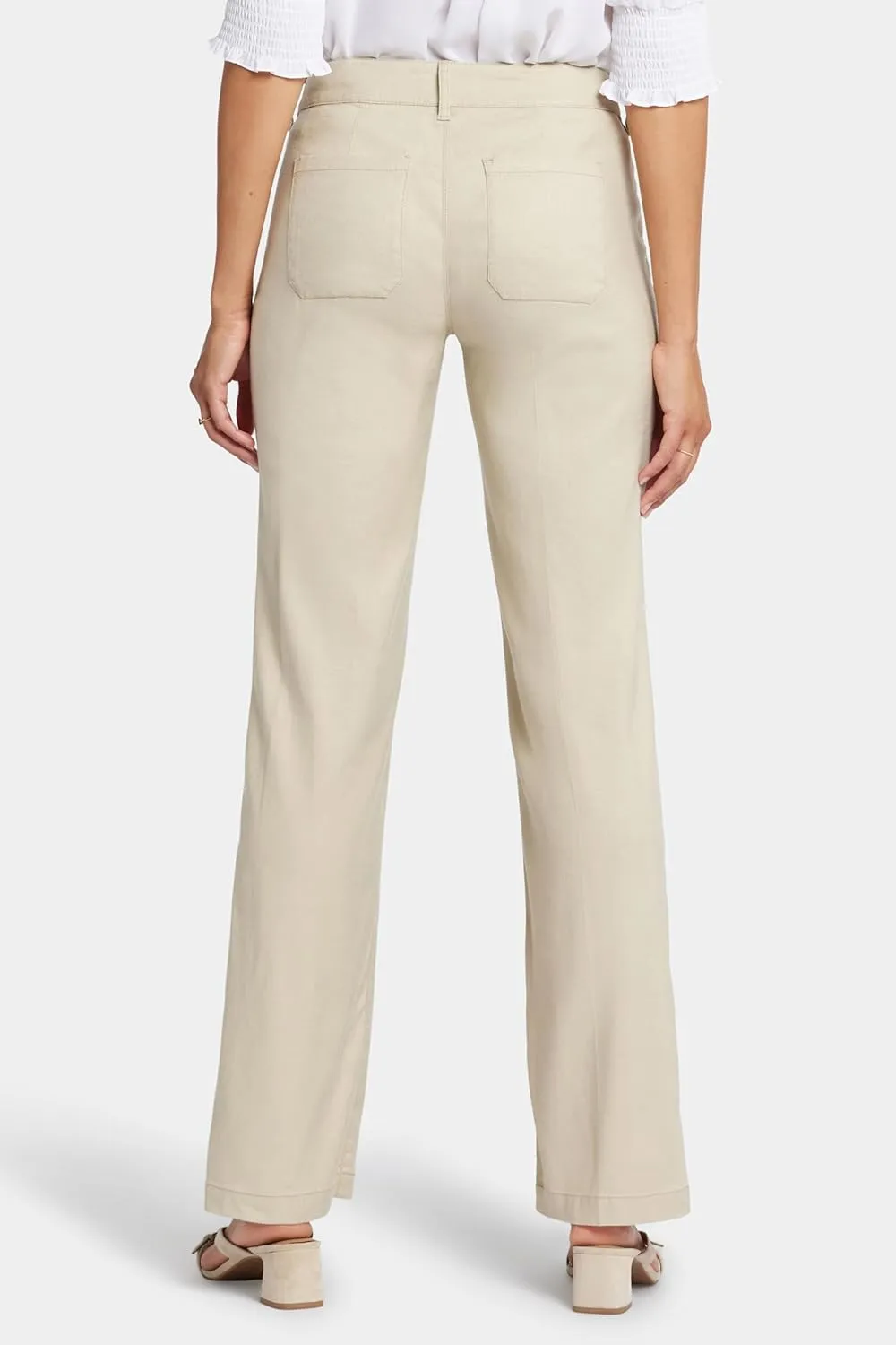 NYDJ Women's Trouser Pants In Stretch Linen