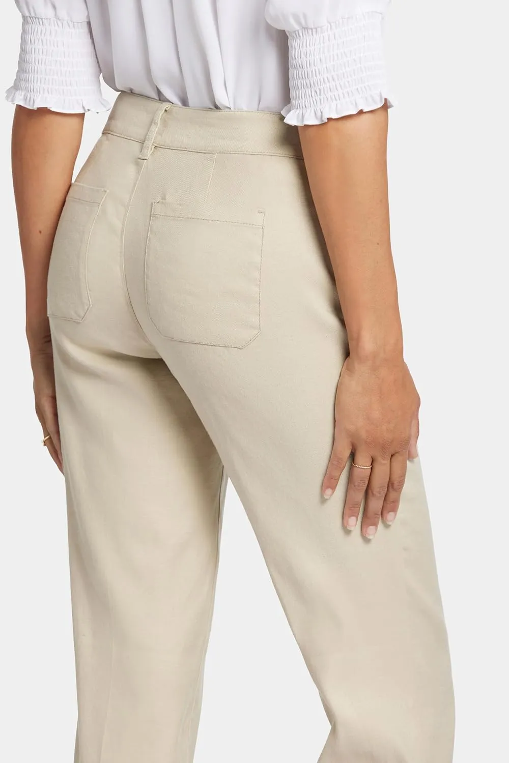 NYDJ Women's Trouser Pants In Stretch Linen