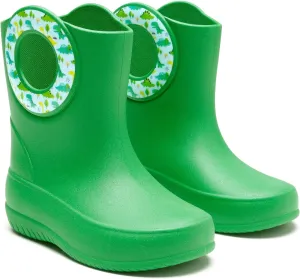 OKABASHI Kid's Kendall Rain Boot | Waterproof Design | Machine Washable | Easy-On Handles | Latex Free | Sustainably Made in the USA