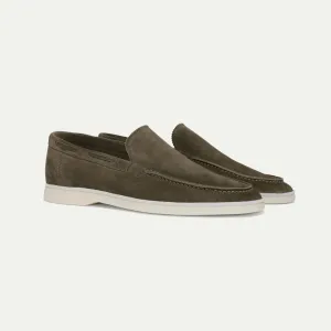 OLIVE YACHT LOAFERS