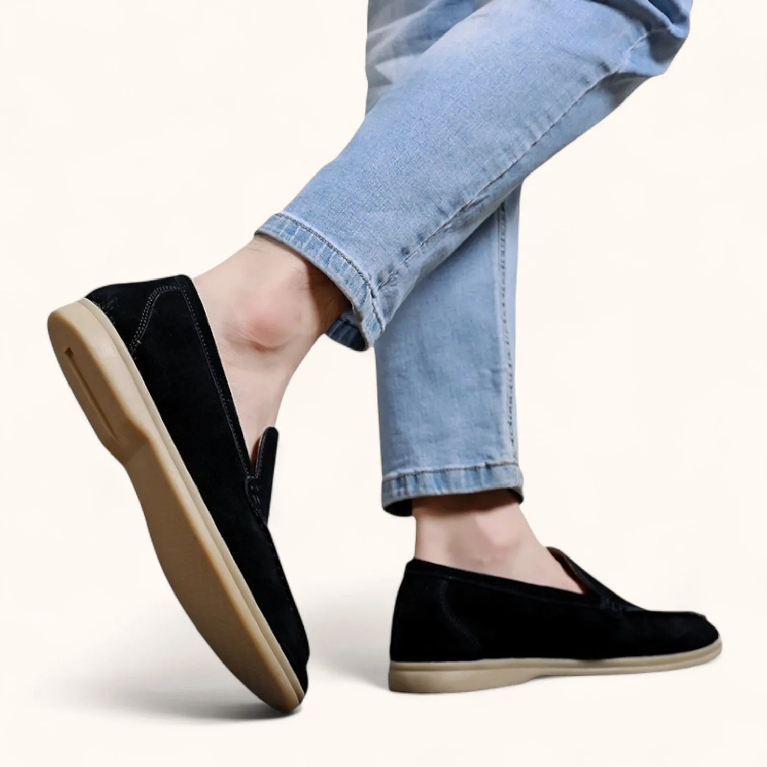 Oliver & Gracie | Men Suede Loafers