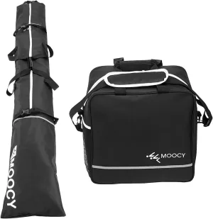 Padded Snowboard Bag - Waterproof Snowboard Bag, Road Trip Storage Organizer for Snowboards, Gloves, Ski Accessories for Camping and Hiking