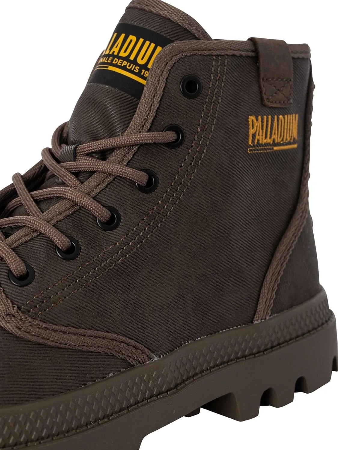 Palladium Men's Pampa Hi Coated Boots, Green