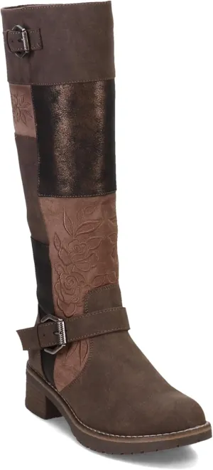 PATRIZIA Spring Step Collage Tall Boots For Women - Ladies Knee High Boots with Zipper Closure - Vegan Leather Womens Boots for Outdoor