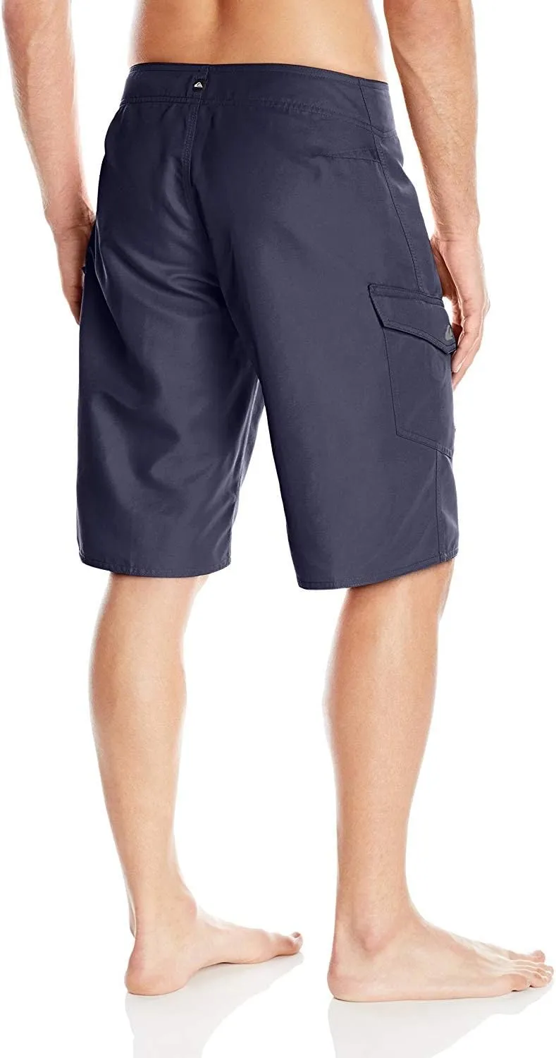 Quiksilver Men's Standard Manic 22 Inch Length Cargo Pocket Boardshort Swim Trunk