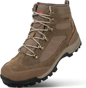 R CORD Hiking Boots Womens Waterproof Outdoor Womens Hiking Boots Trekking Camping Trail Boots