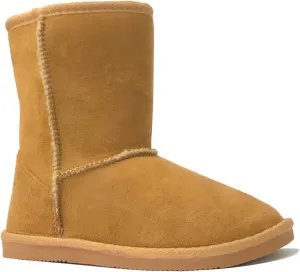 REDVOLUTION New Kids Classic Snow Boots Faux Fur Midcalf Outdoor Boots (Big Kid)