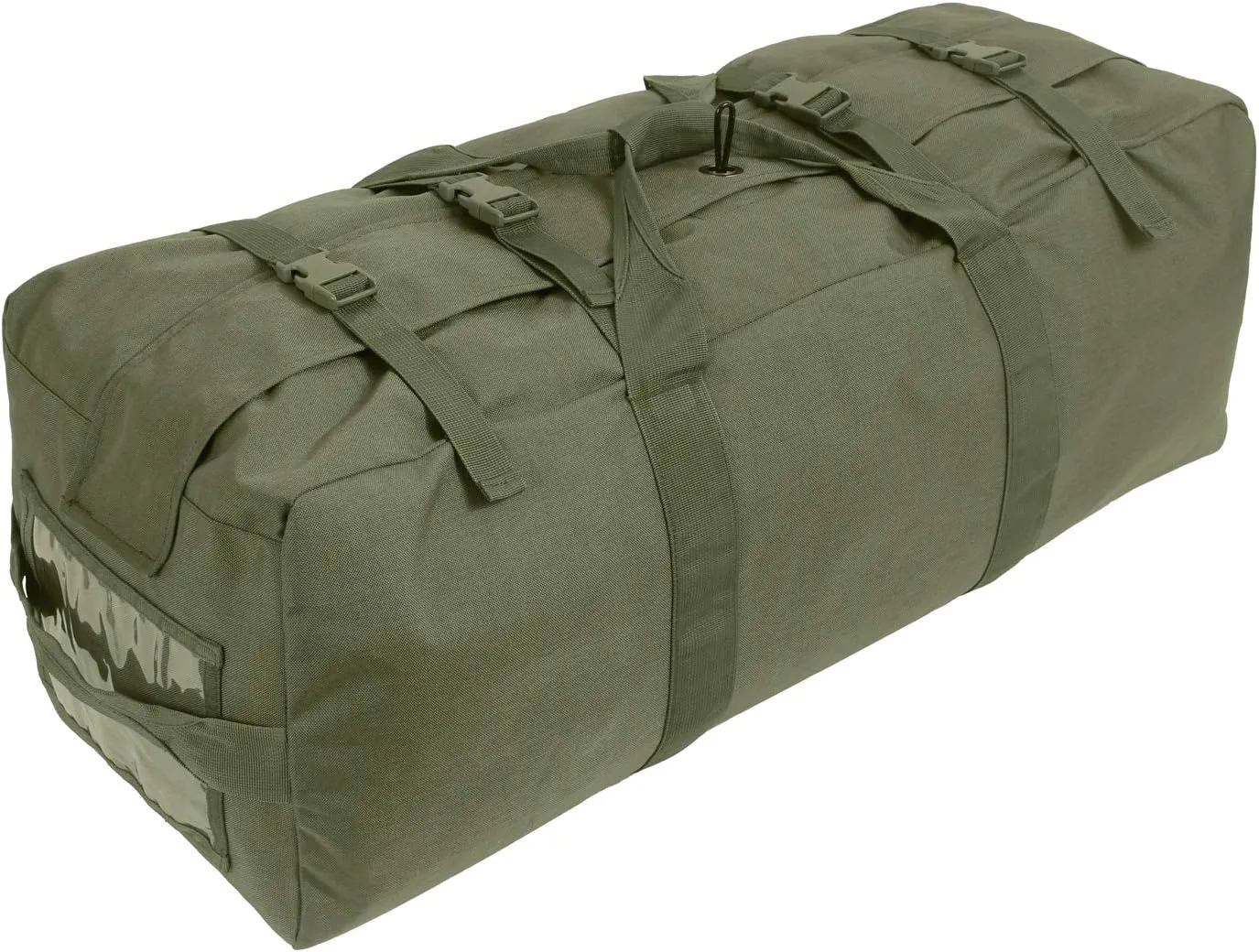 Rothco Enhanced Duffle Bag with Backpack Straps – Great for Travel, Camping, Sports, Gym, and More – 76L Storage Capacity – Olive Drab