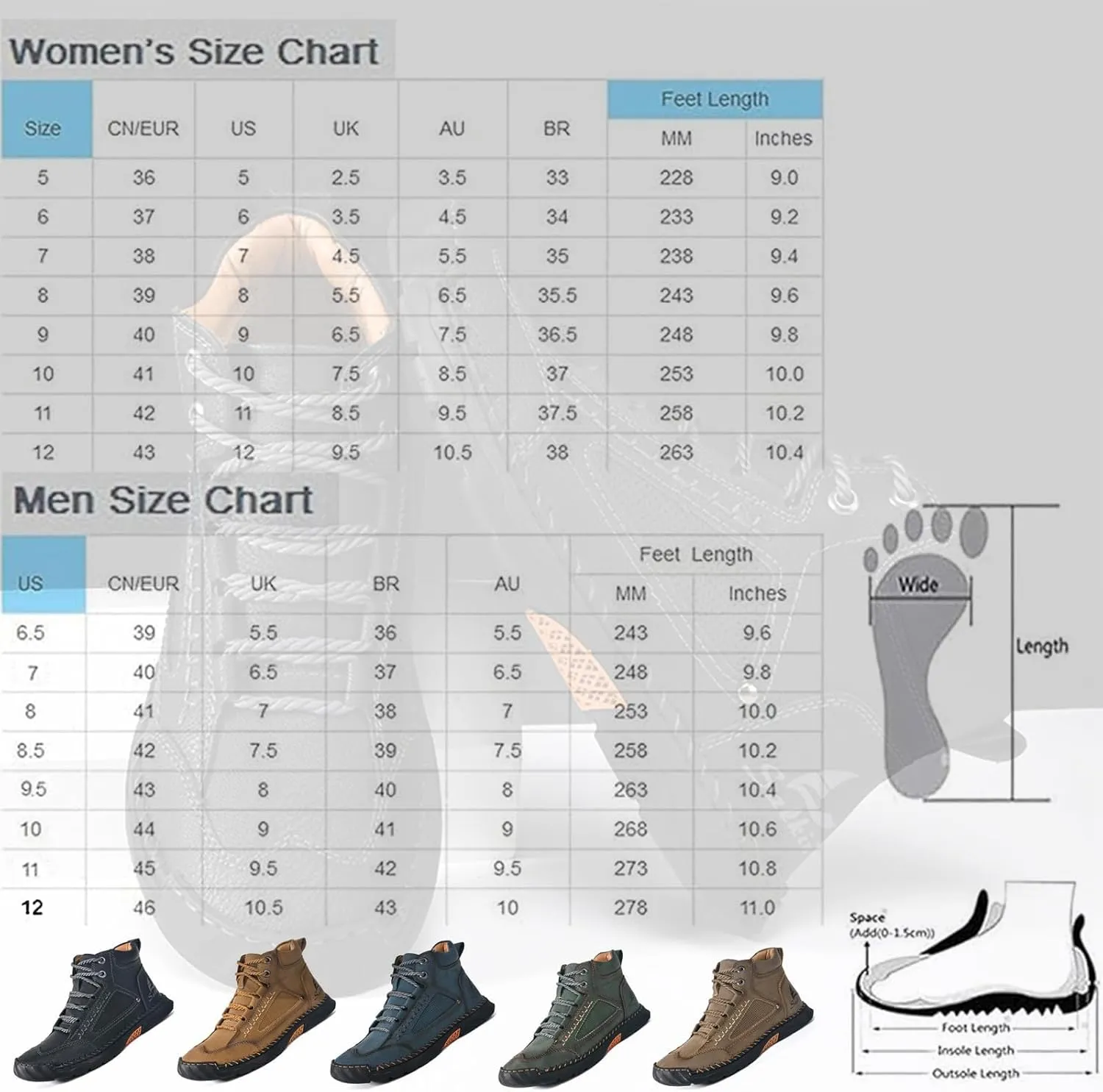Sawbehind Mens Boots, Waterproof Sawbehind Men'S Comfortable Handmade Leather Boots, Saw Behind Mens Spacious Toe Shoes
