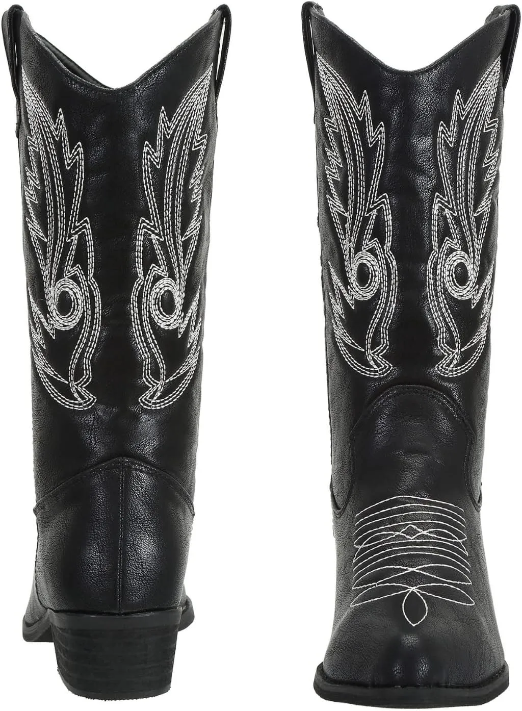SheSole Women's Wide Calf Western Cowgirl Cowboy Boots