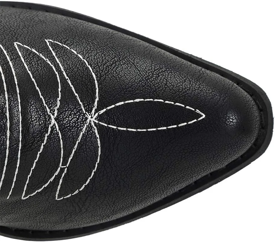 SheSole Women's Wide Calf Western Cowgirl Cowboy Boots