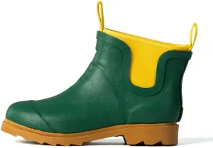 Short Rain Boots for Women, Waterproof Garden Shoes Chelsea Rainboots for Women, 4mm Neoprene Rain Boots, Work, Anti-slip Garden Shoes (Size 5-10)