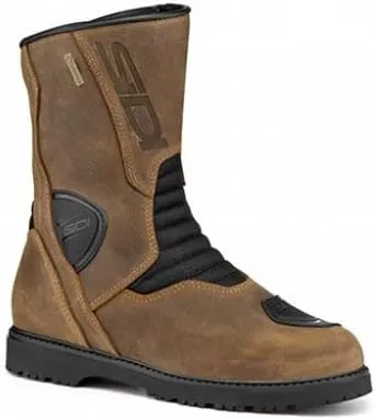 Sidi | Touring Motorcycle Boots, Professional Motocross Boots for Men GAVIA GORE ADVENTURE, Reflective Inserts, GORE-TEX Membrane