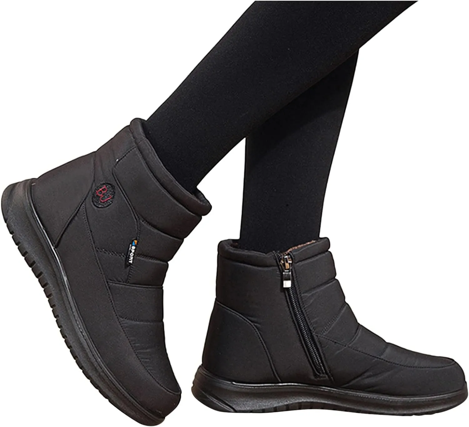Snow Boots for Women Winter Shoes with Fur Lined Warm Slip On Boots Waterproof Comfortable Outdoor Anti Slip Booties