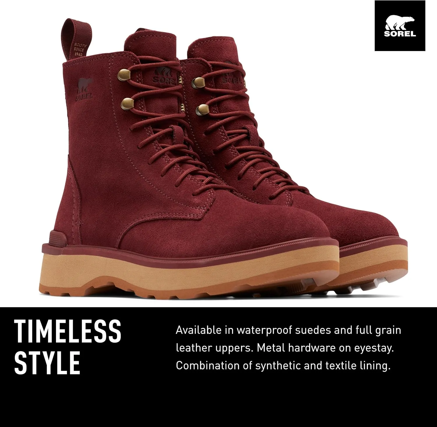 Sorel Women's Hi-Line Lace Boots