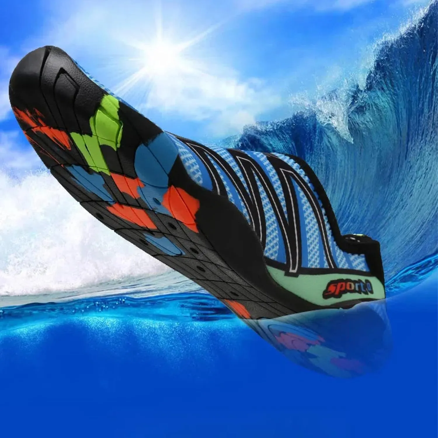 Swim Boots, Outdoor Beach Couples, River Trekking Shoes, Barefoot Quick-Drying, Snorkeling Wading Shoes