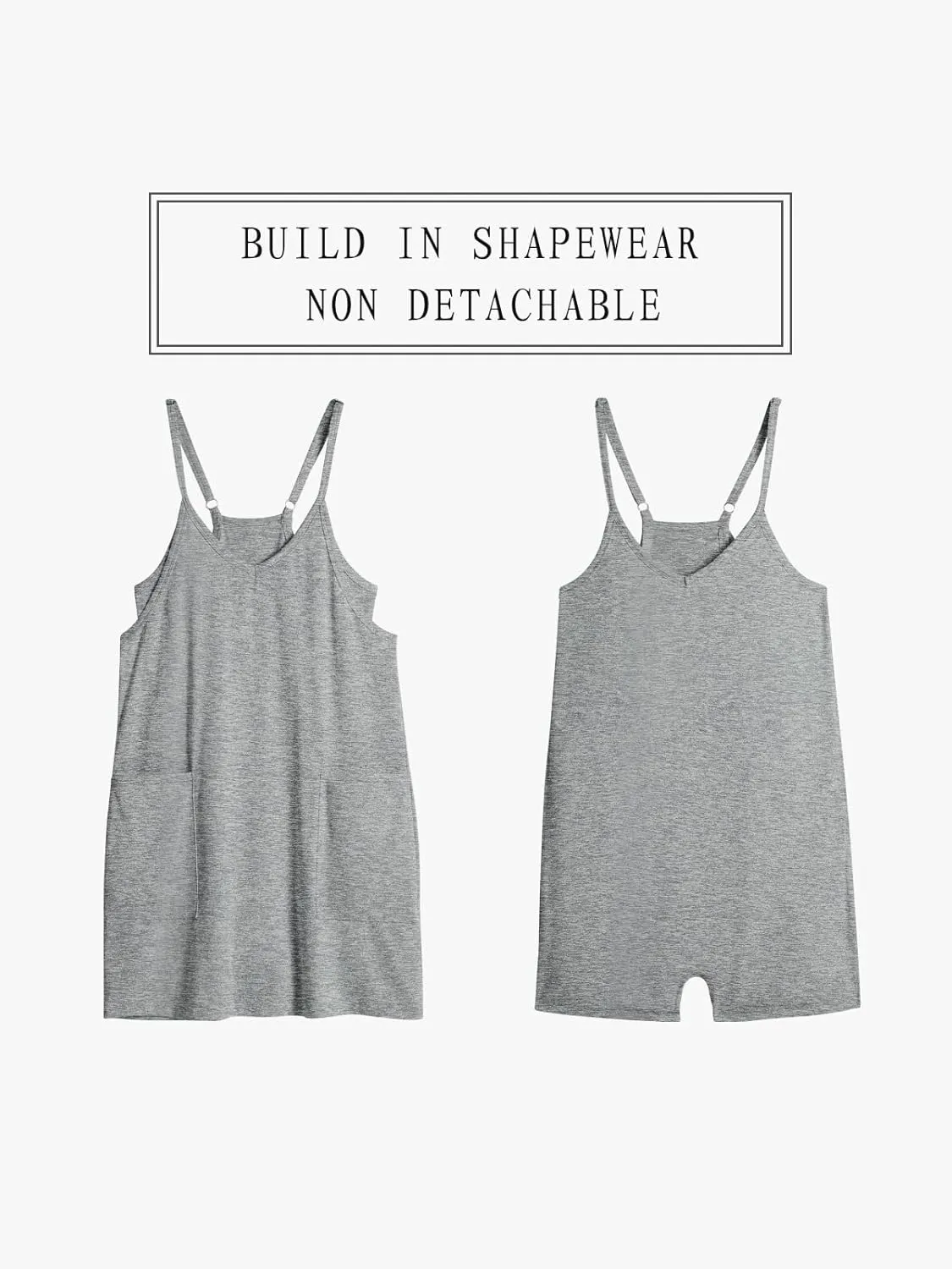 TARSE Athletic Dress for Women Casual Sleeveless Spaghetti Strap Sundress Workout Short Tennis Dress with Pockets
