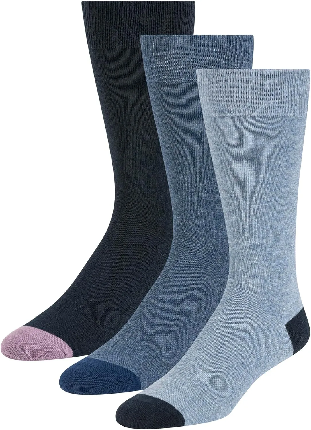 Ted Baker Men's 3 Pack Pattern Crew Dress Socks