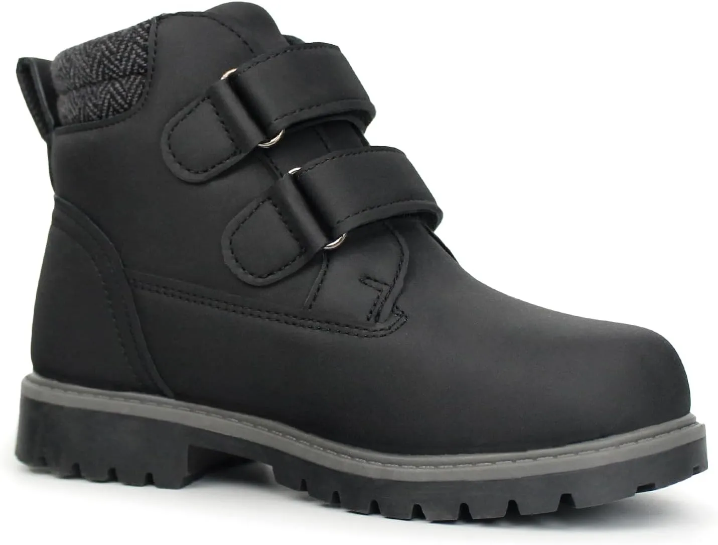 Tobfis Kids Waterproof Strap Work Boots (Toddler/Little Kid/Big Kid)
