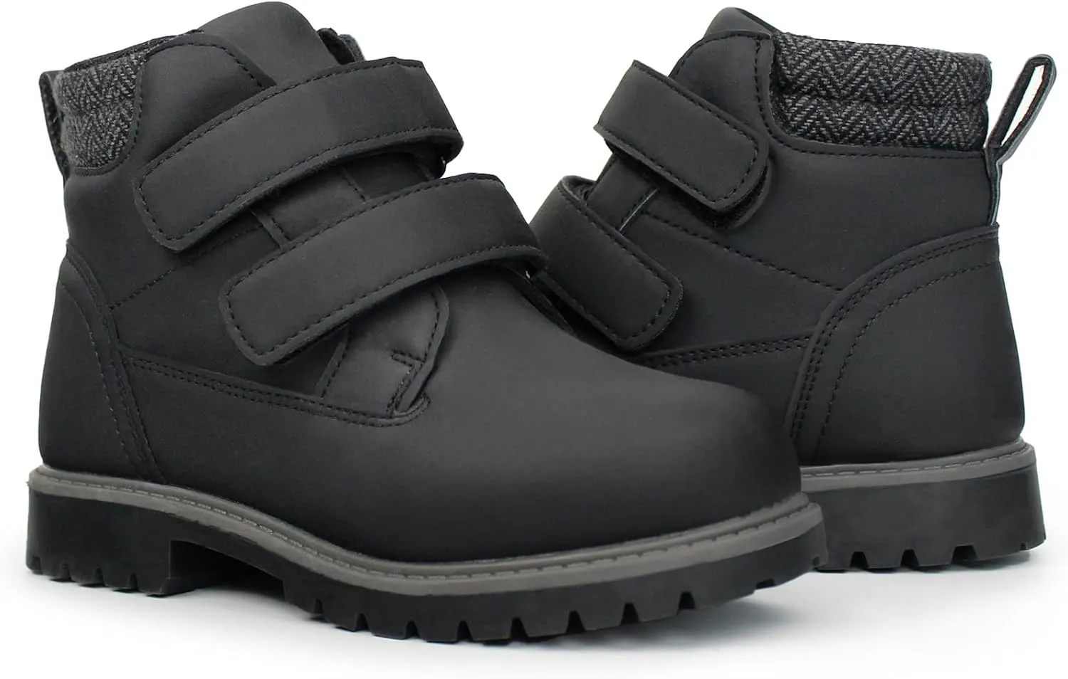 Tobfis Kids Waterproof Strap Work Boots (Toddler/Little Kid/Big Kid)