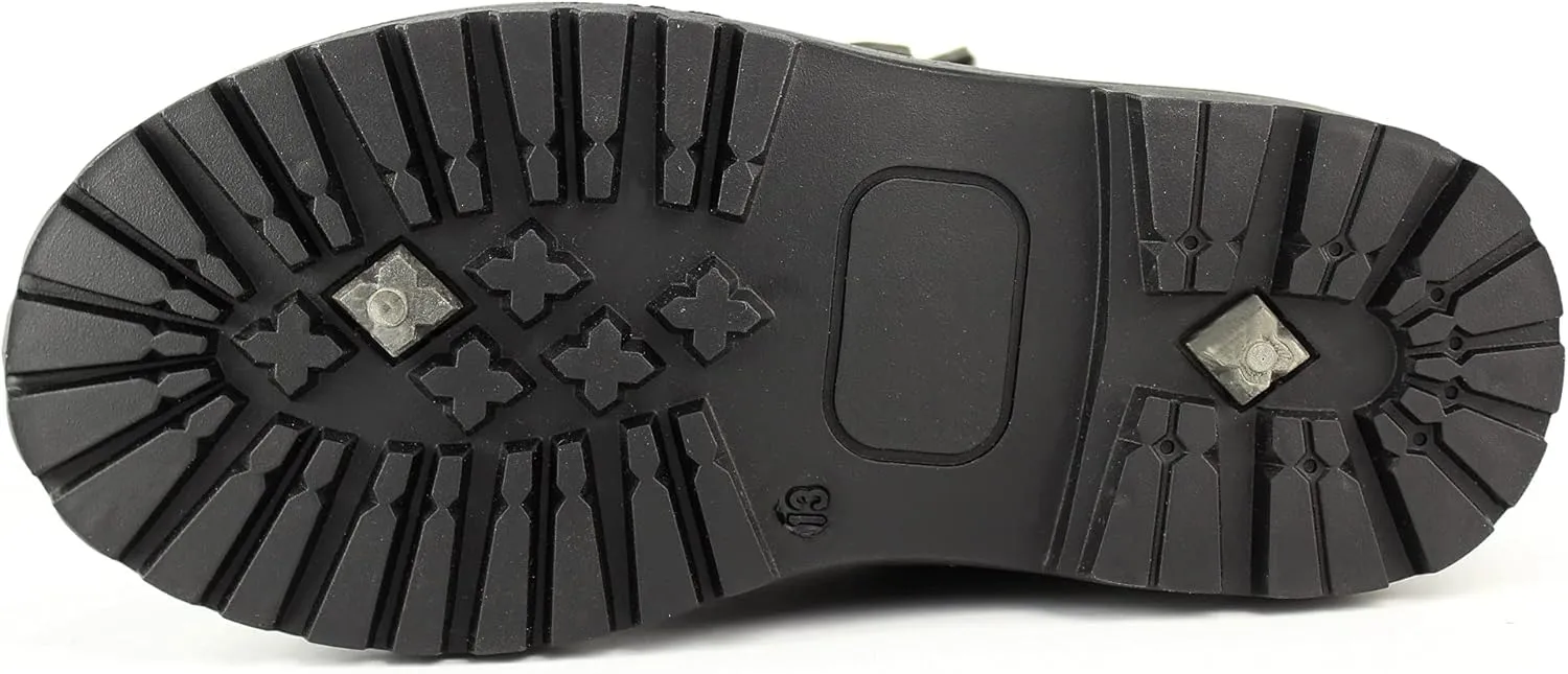 Tobfis Kids Waterproof Strap Work Boots (Toddler/Little Kid/Big Kid)