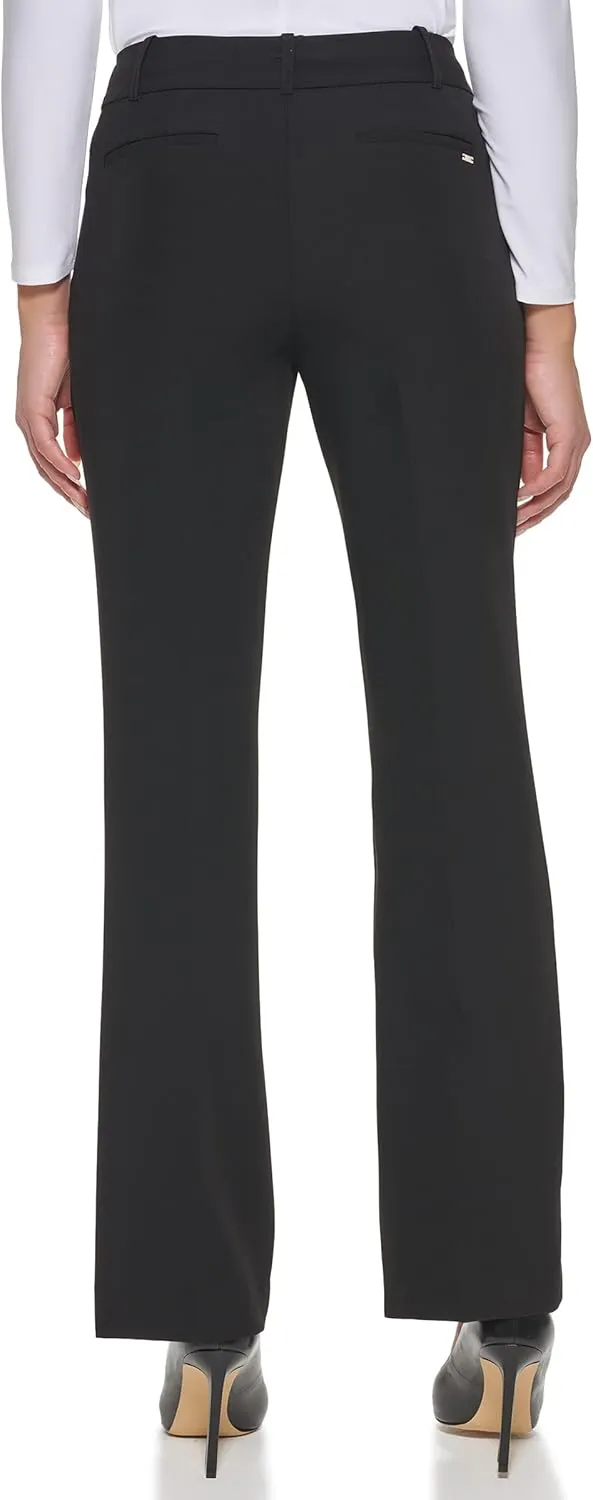 Tommy Hilfiger Women's Dress Pants – Straight-legged Trousers With Elastic Waist